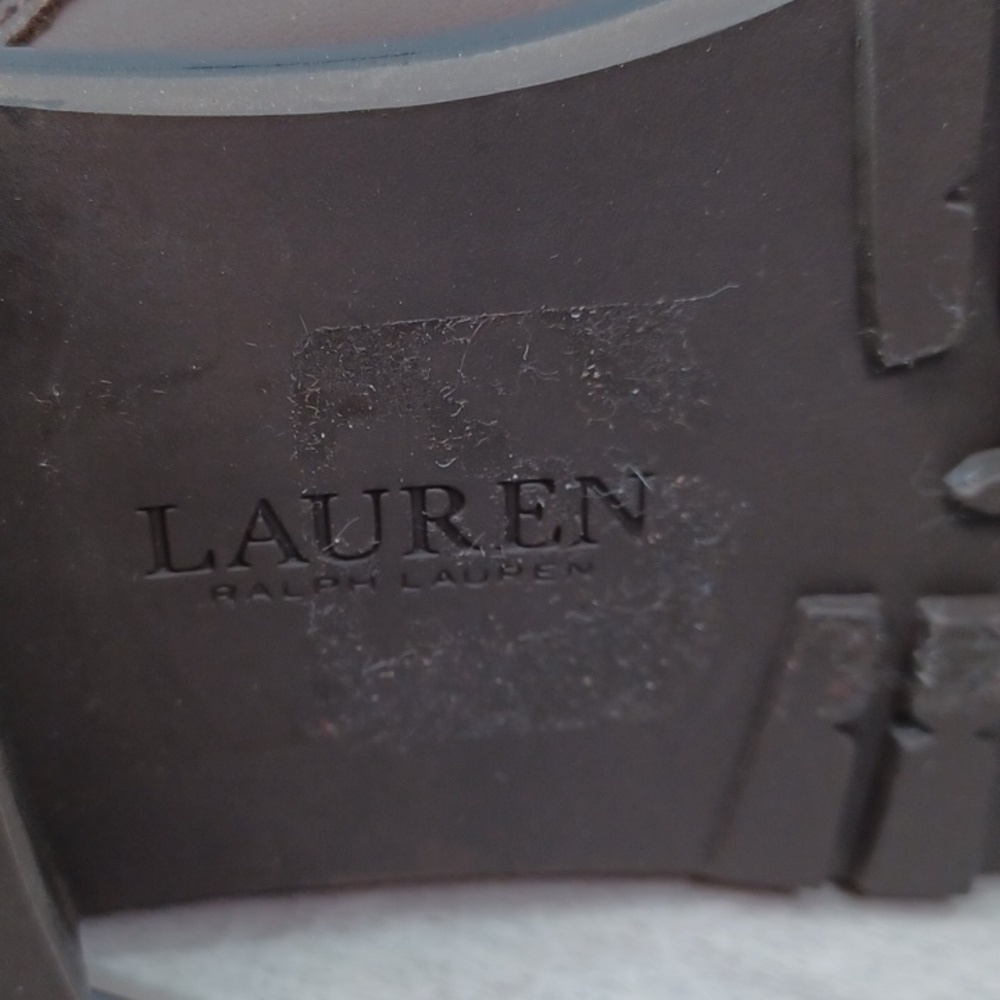 Lauren Ralph Lauren Elridge Lace Up Boot NWOB - Picture 9 of 12